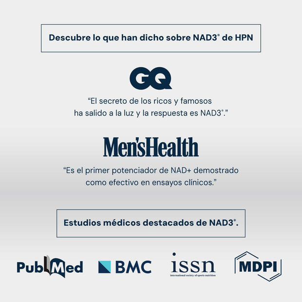 NAD3® 60 • An All Natural NAD+ Booster® Dietary Supplement (1 Month Supply)