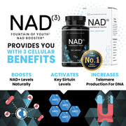 Cell Restoration Bundle | NAD3 + Sirtuins