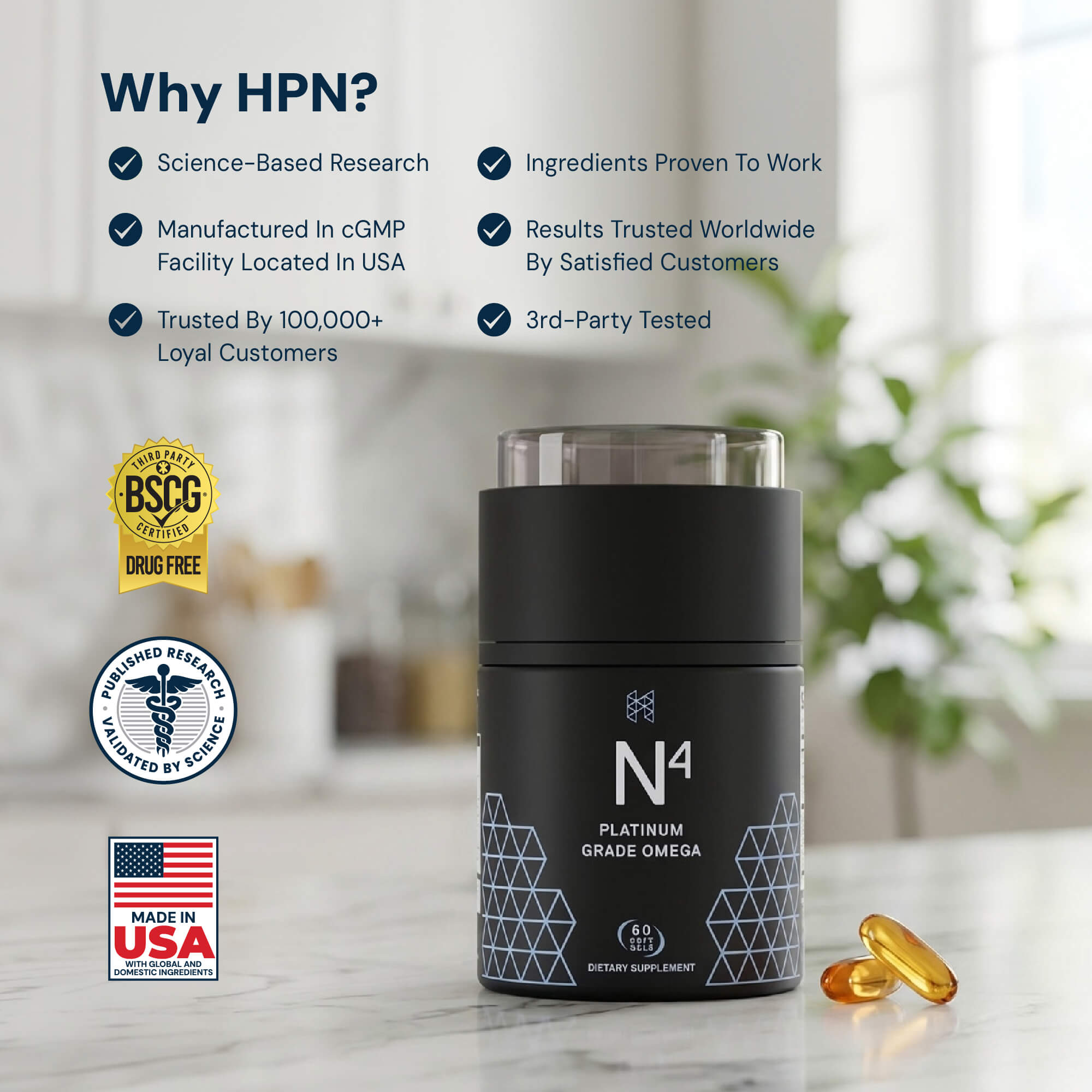 N4® Icelandic Omega-3 Fish Oil