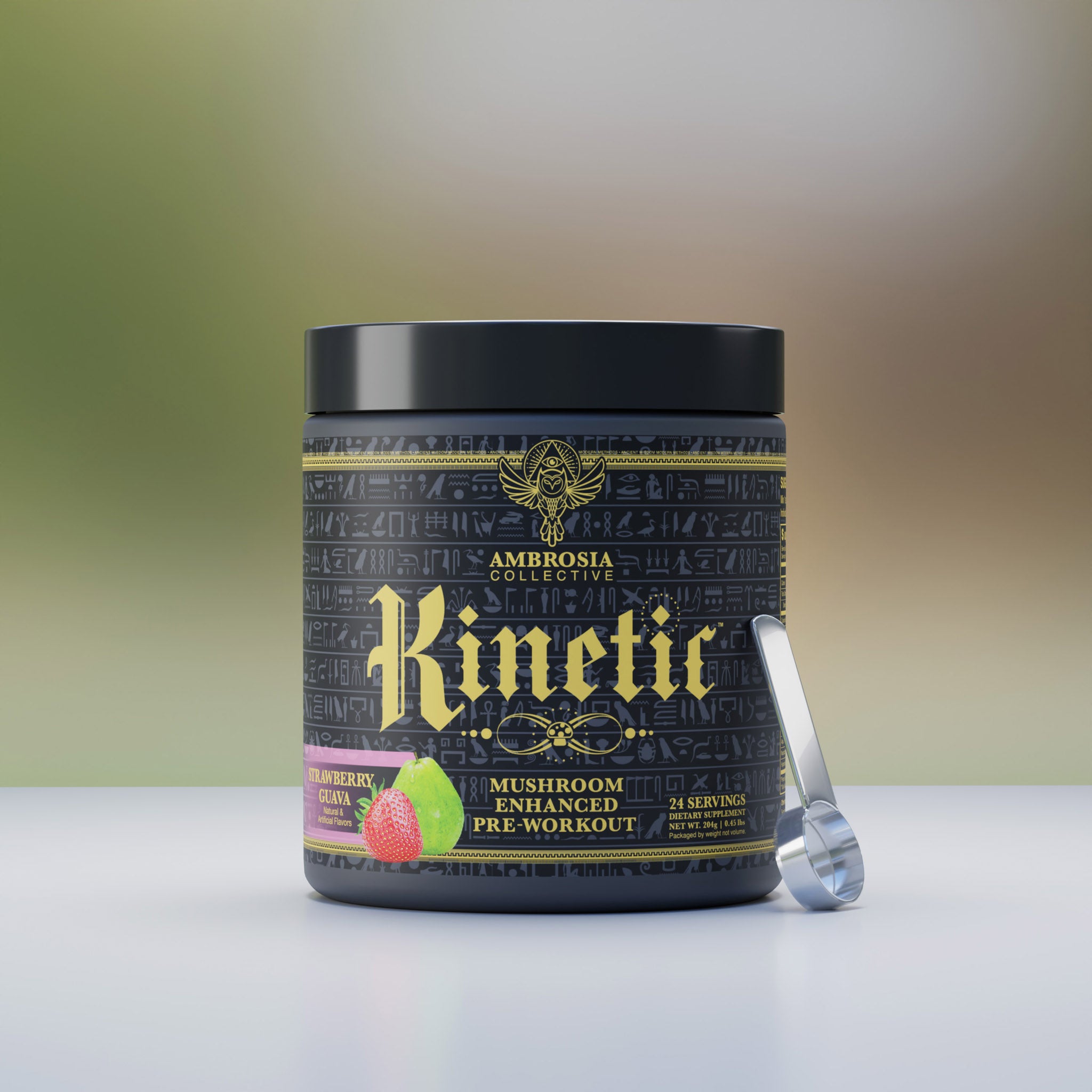 Pre-entrenamiento mejorado con Kinetic Mushroom