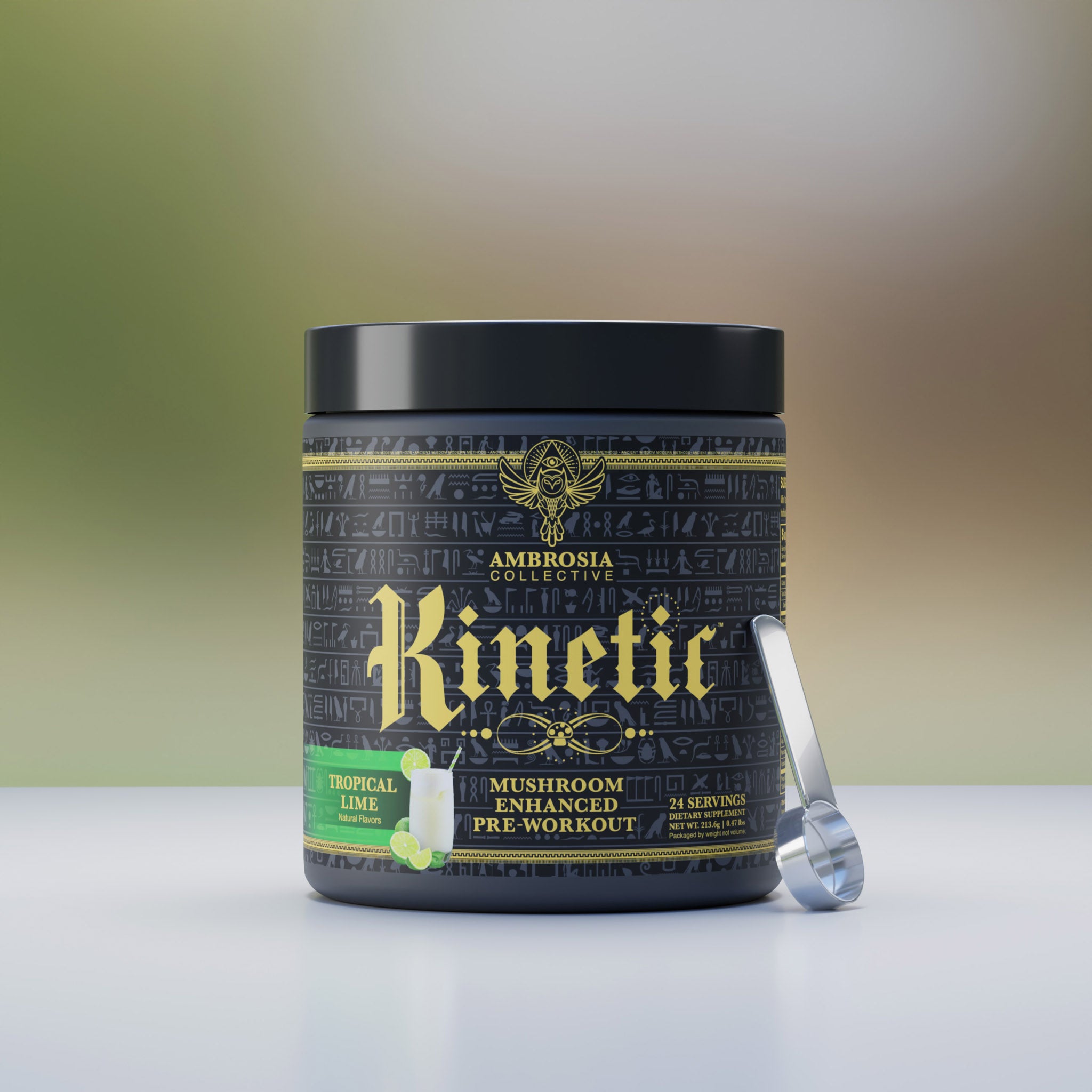 Pre-entrenamiento mejorado con Kinetic Mushroom