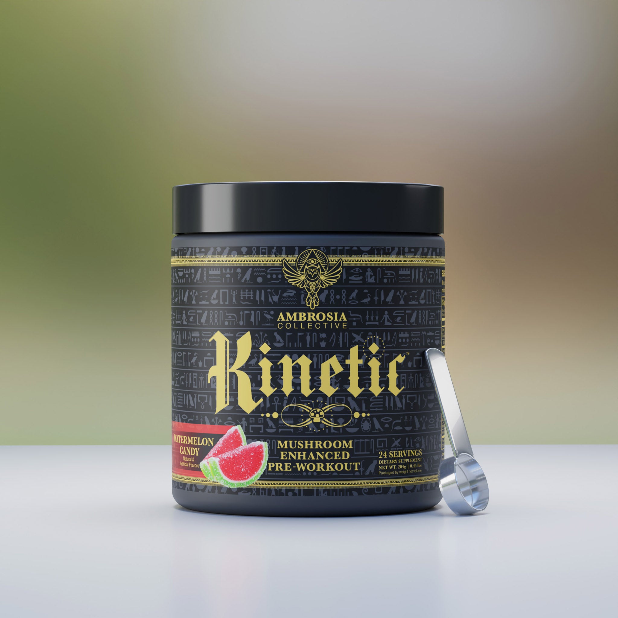 Pre-entrenamiento mejorado con Kinetic Mushroom