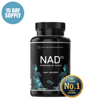 NAD3® 30 • An All Natural NAD+ Booster™ (15 Day Supply)