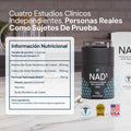 NAD3® 30 • Un suplemento dietético totalmente natural NAD+ Booster® (suministro para 15 días)
