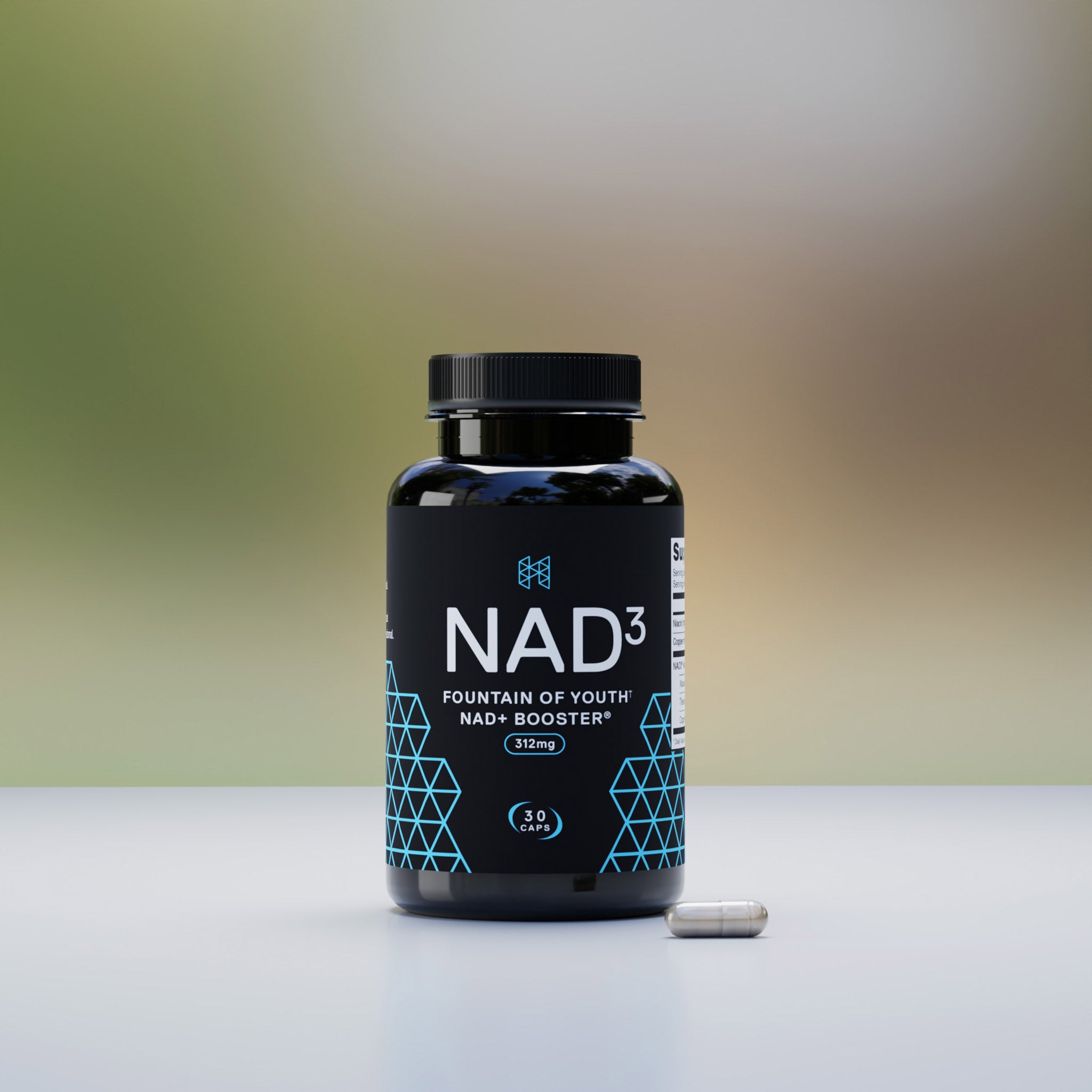 NAD3® 30 • An All Natural NAD+ Booster® Dietary Supplement (15 Day Supply)