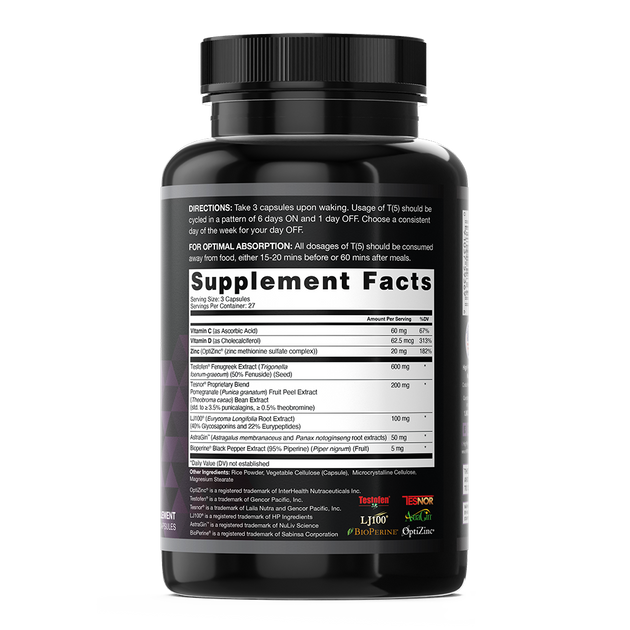 T(5) T-Booster – High Performance Nutrition