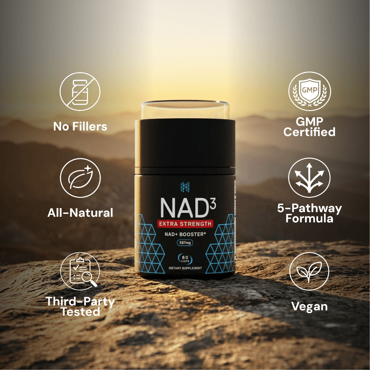 NAD3 Extra Strength lifestyle card