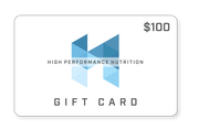 High Performance Nutrition Gift Card