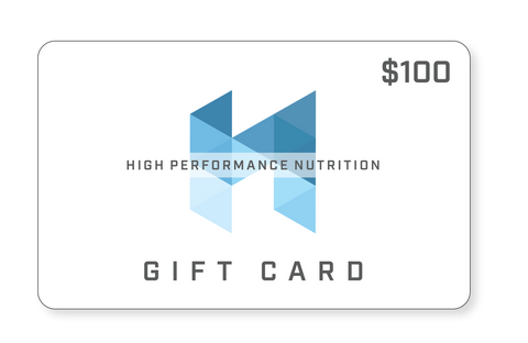 High Performance Nutrition Gift Card