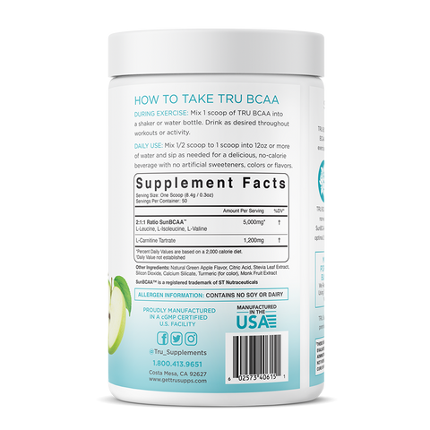 TRU BCAA - 50 Servings