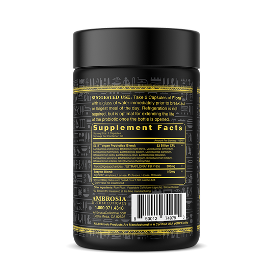 Flora Probiótico + Prebiótico y Enzimas Digestivas